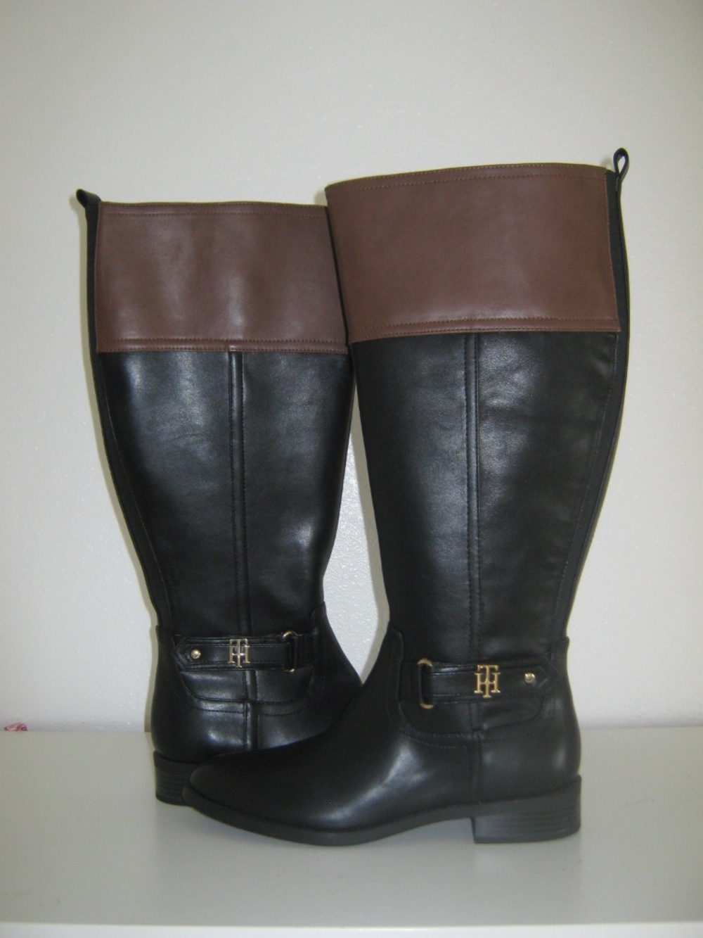 Tommy Hilfiger riding boots.